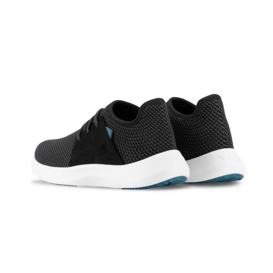 Vessi Everyday Klassiska Sneakers Herr Svarta | OUVJML-784