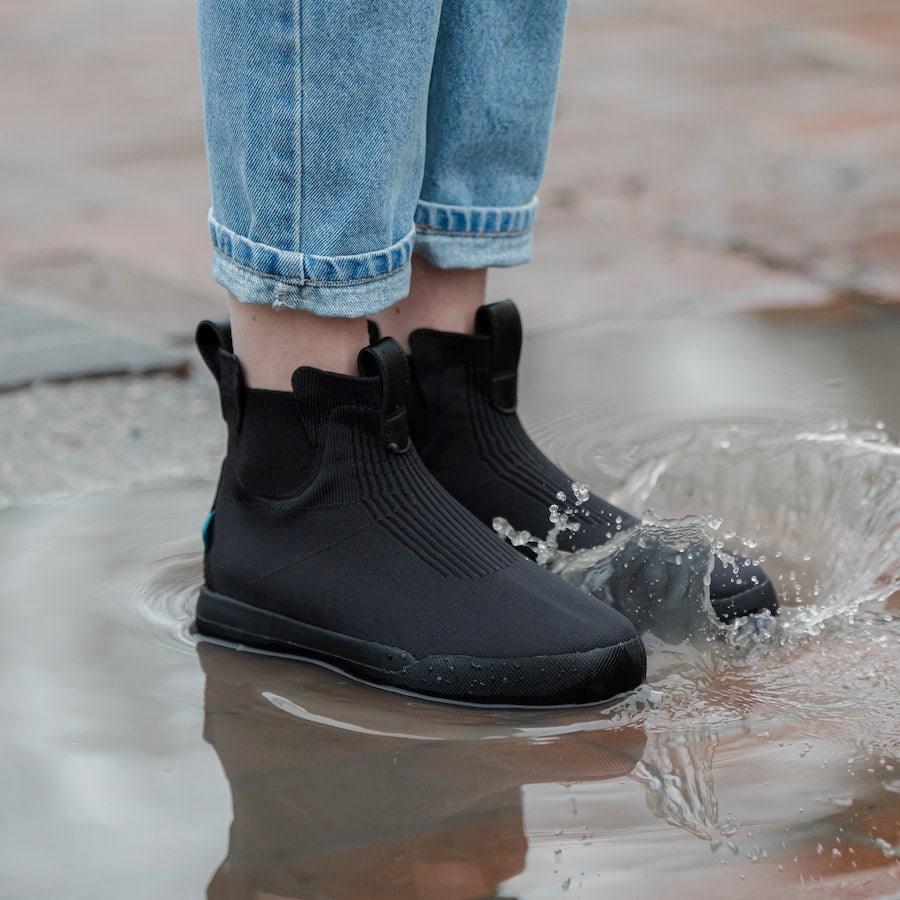 Vessi Weekend Chelsea Boots Dam Svarta | JYIDMB-472