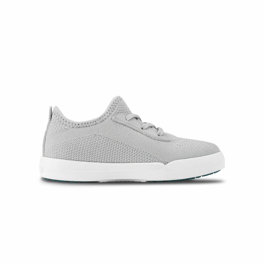 Vessi Weekend Sneakers Barn Grå | ERIQKF-903