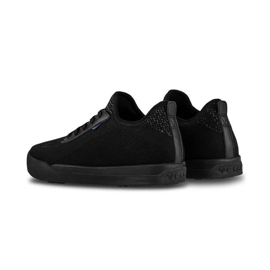 Vessi Weekend Sneakers Dam Svarta | GVEJAK-143