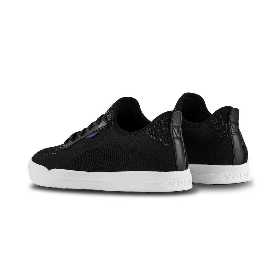 Vessi Weekend Sneakers Dam Svarta | HYBAPU-284